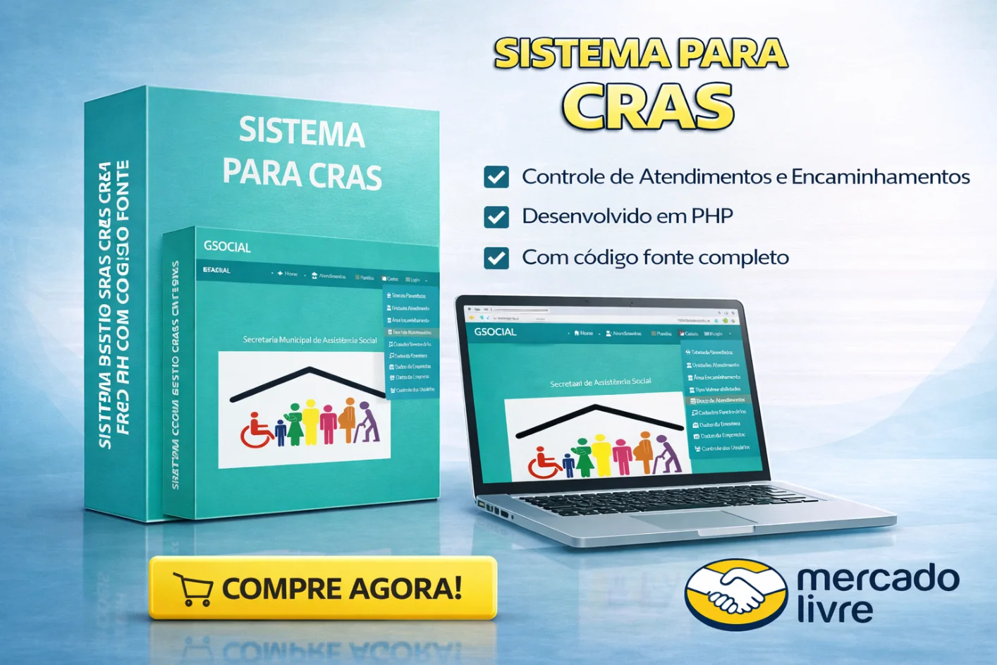 Sistema de Gestão para o CRAS em  PHP