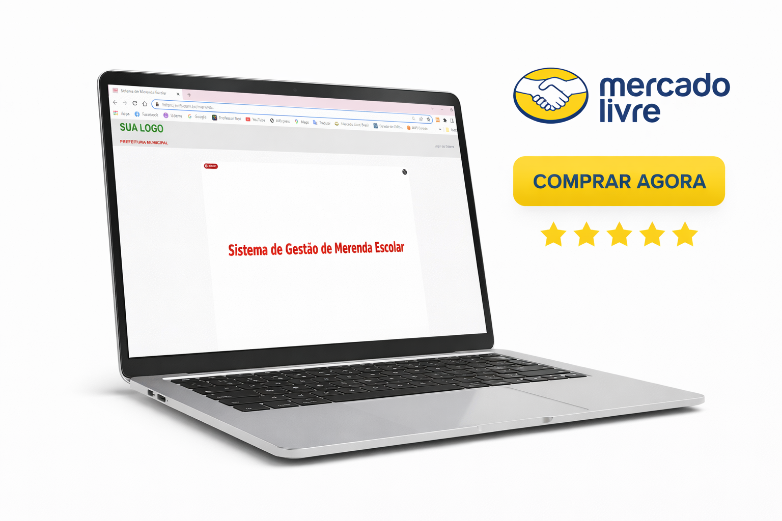 Sistema de Gestão Merenda Escolar em PHP