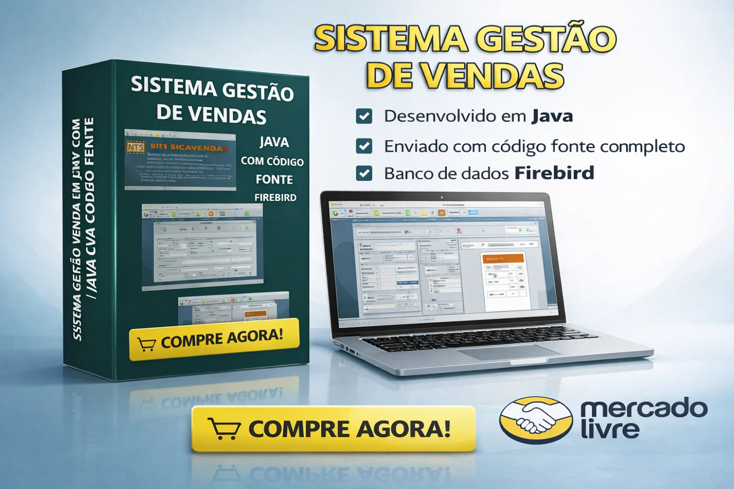 Sistema Desktop em Java SE SISCADVENDA